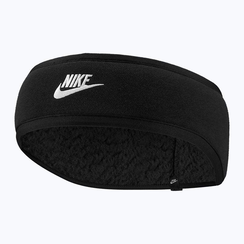 Пов'язка на голову чоловіча Nike Club Fleece 2.0 black/black/white
