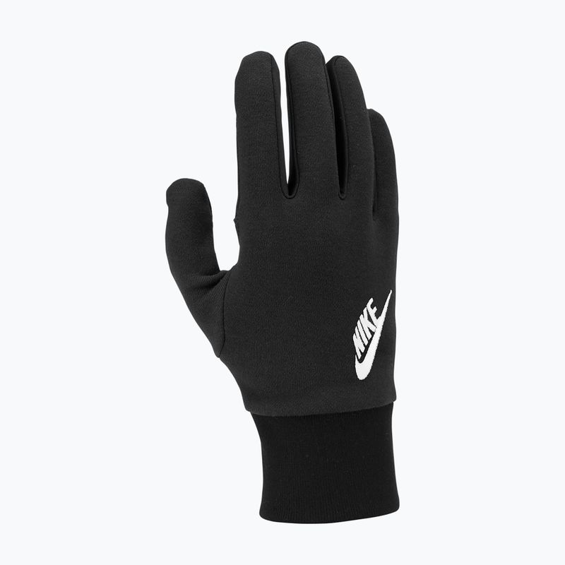 Рукавички для бігу чоловічі Nike Club Fleece 2.0 black/black/white