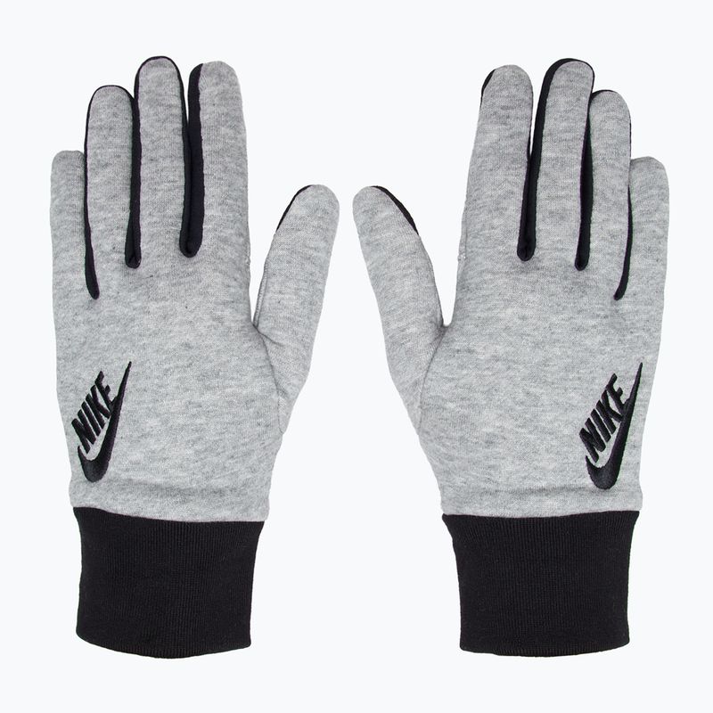 Рукавички для бігу чоловічі Nike Club Fleece 2.0 grey heather/black/black 2