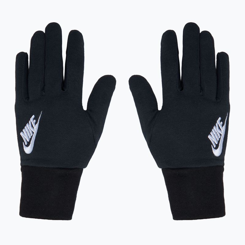 Рукавички для бігу жіночі Nike Club Fleece black/white