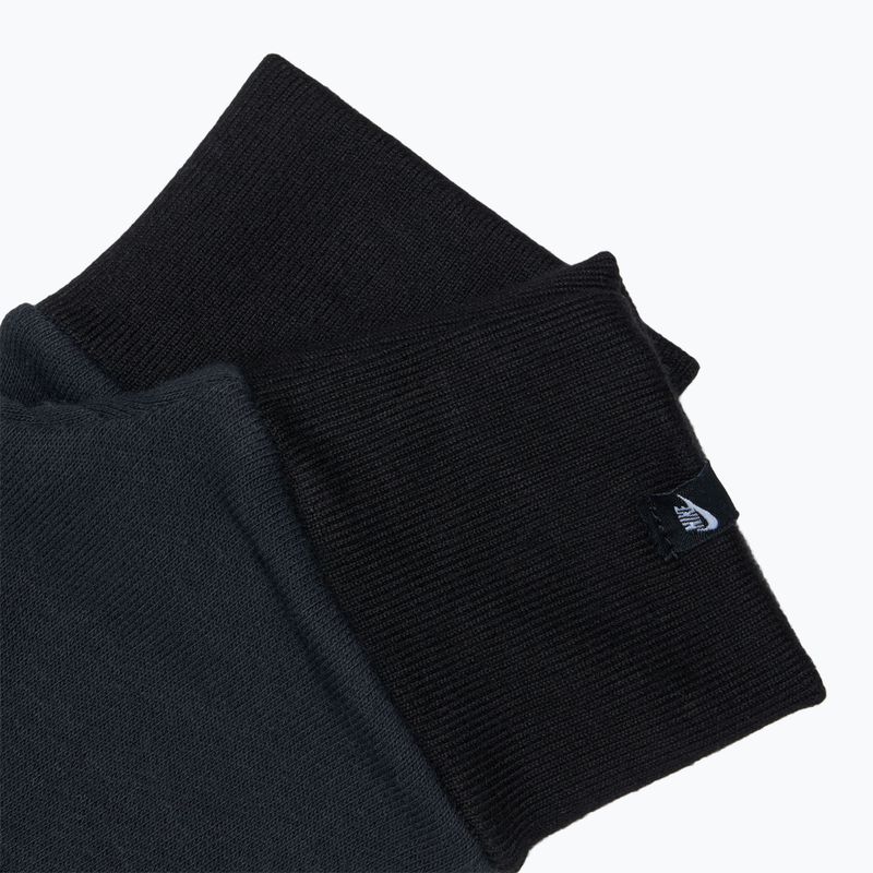 Рукавички для бігу жіночі Nike Club Fleece black/white 5
