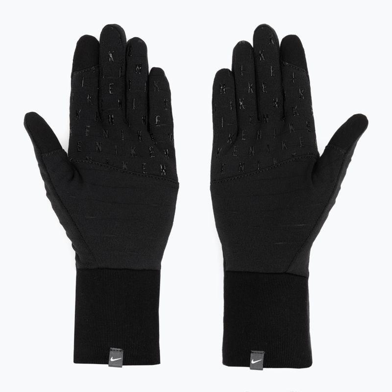 Рукавички для бігу жіночі Nike Sphere 4.0 RG black/black/silver 2