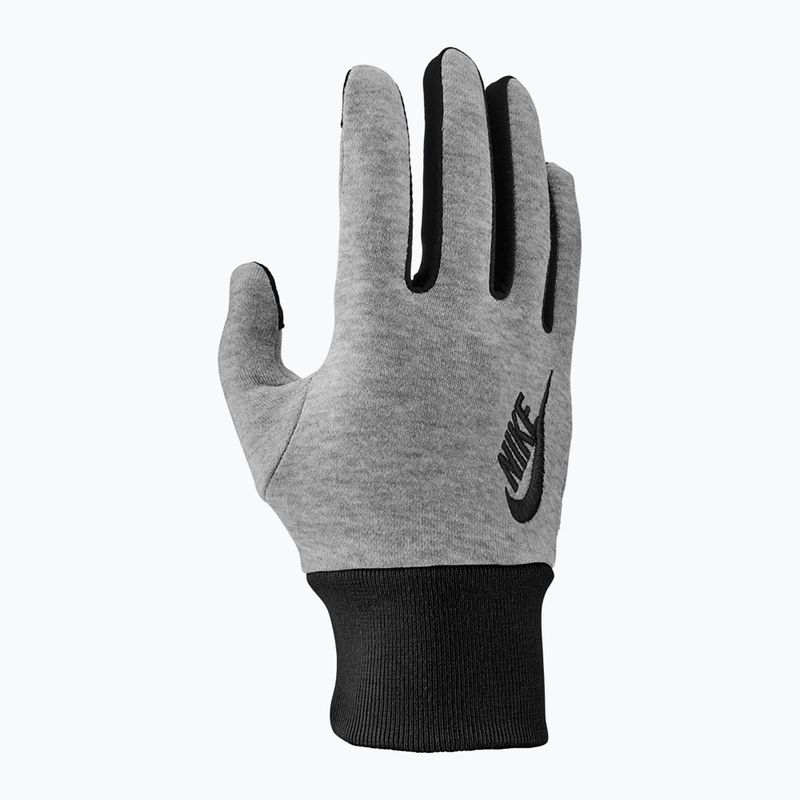 Рукавички для бігу жіночі Nike Club Fleece grey heather/black/black 6