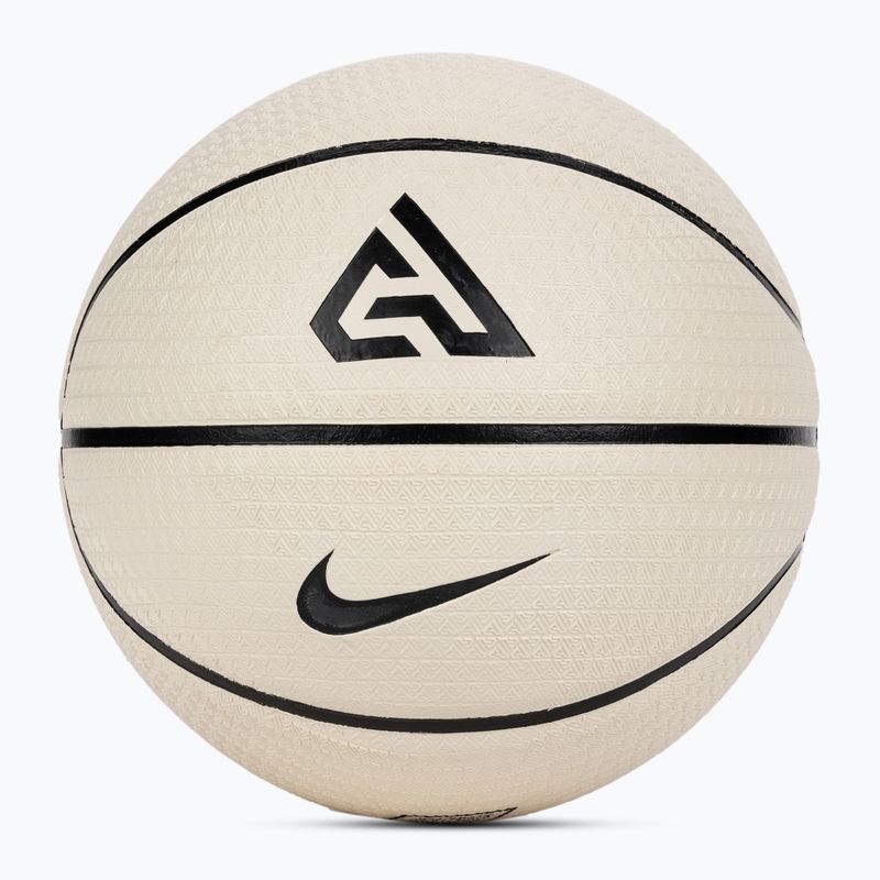 Баскетбольний м'яч Nike Playground 8P 2.0 G Antetokounmpo блідо-слонової кістки / чорний / чорний / чорний / чорний розмір 7 3