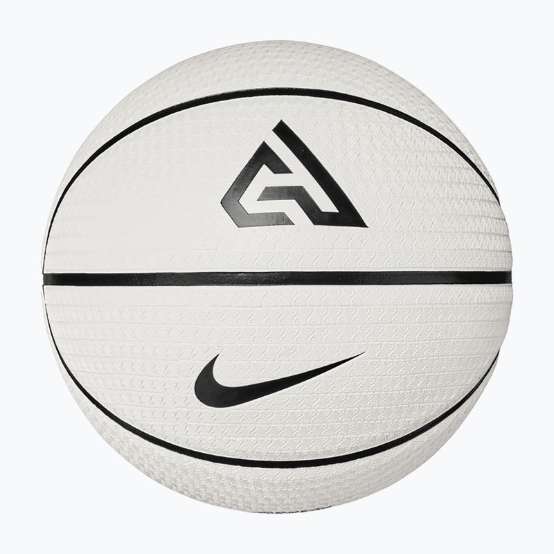 Баскетбольний м'яч Nike Playground 8P 2.0 G Antetokounmpo блідо-слонової кістки / чорний / чорний / чорний / чорний розмір 7 5