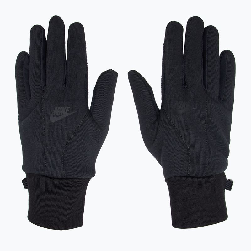 Рукавички для бігу чоловічі Nike Tech Fleece 2.0 black/black/black 2