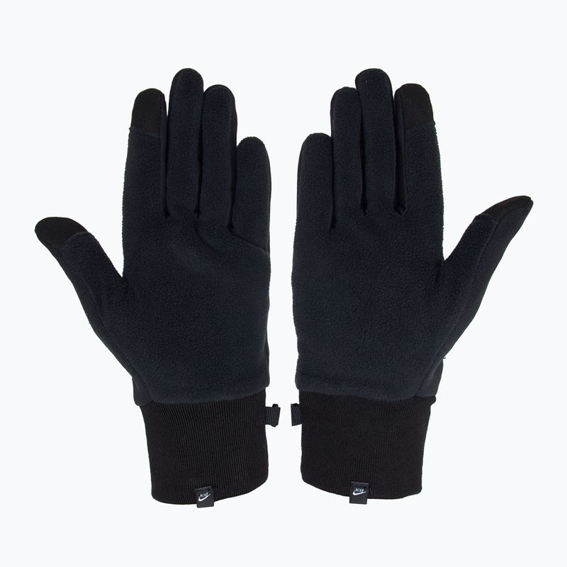 Рукавички для бігу чоловічі Nike Tech Fleece 2.0 black/black/black 3