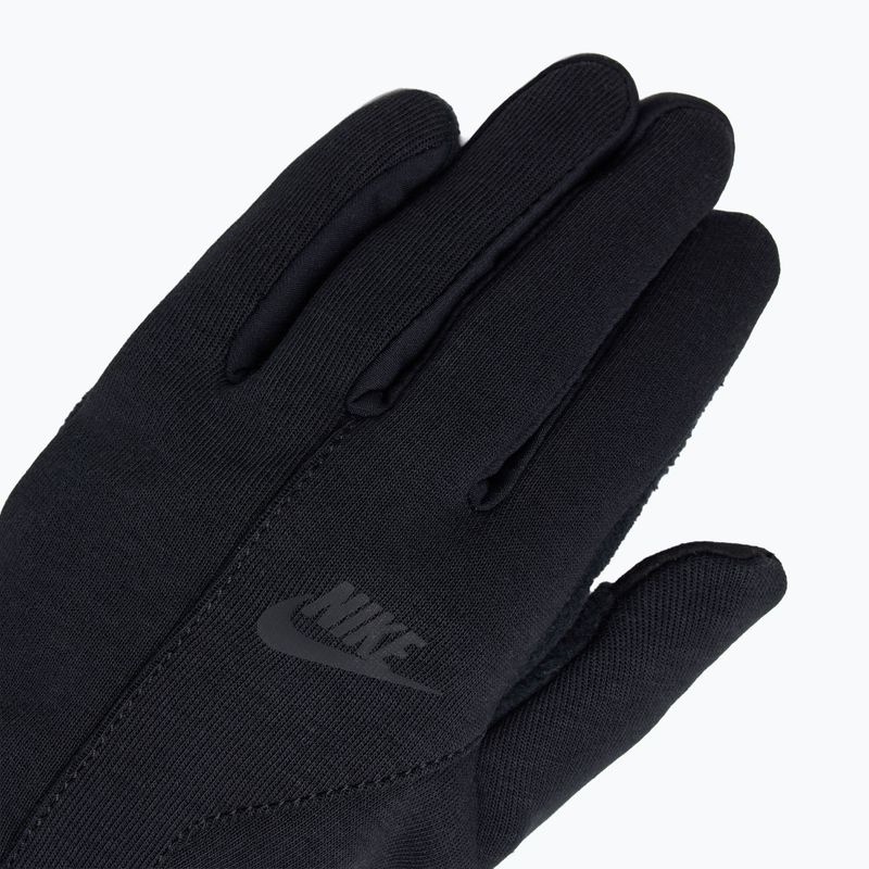 Рукавички для бігу чоловічі Nike Tech Fleece 2.0 black/black/black 4