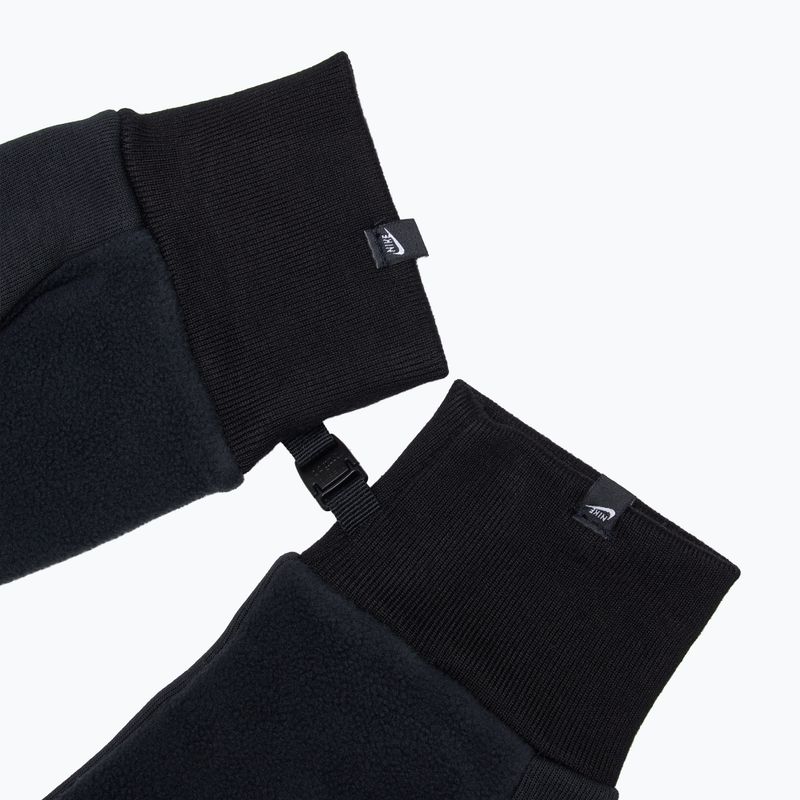 Рукавички для бігу чоловічі Nike Tech Fleece 2.0 black/black/black 5