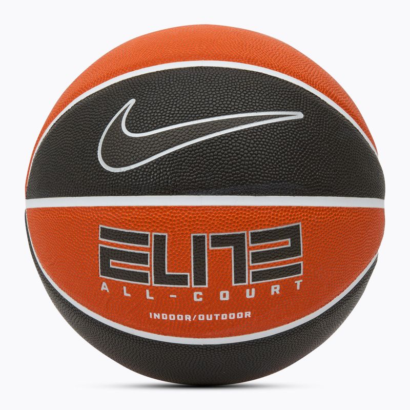 М'яч баскетбольний Nike Elite All Court 8P 2.0 Deflated amber/white/metallic silver/black розмір 7