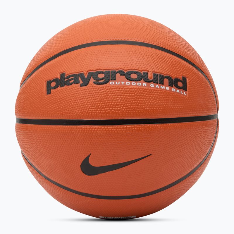 М'яч баскетбольний Nike Everyday Playground 8P Graphic Deflated amber/black/black/white розмір 8 2
