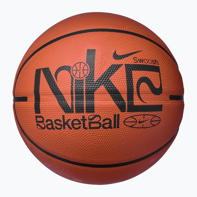 М'яч баскетбольний Nike Everyday Playground 8P Graphic Deflated amber/black/black/white розмір 8 4