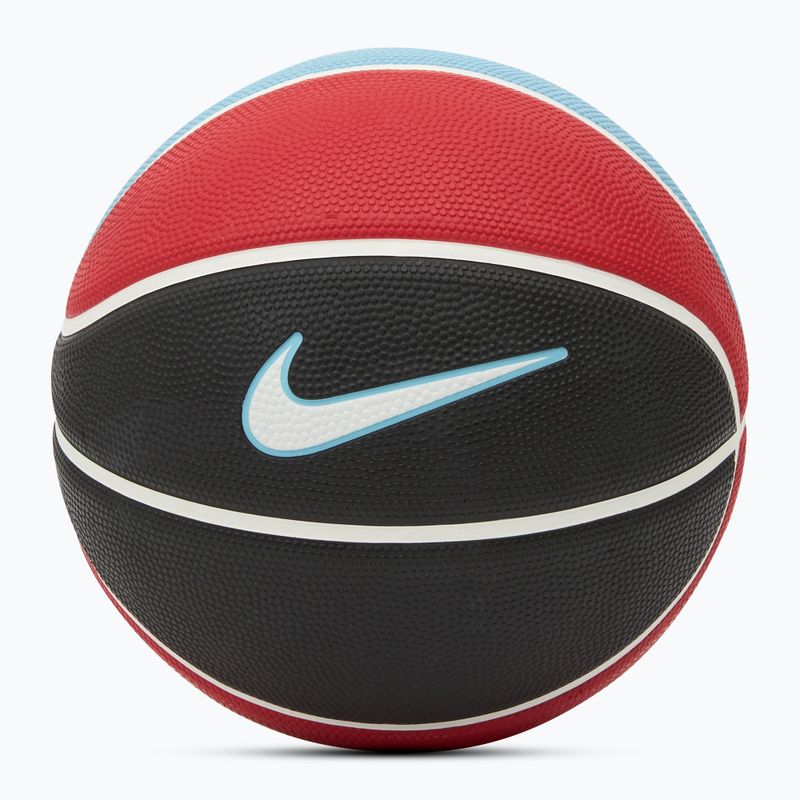 М'яч баскетбольний Nike Skills aquarius blue/university red/white/white розмір 3