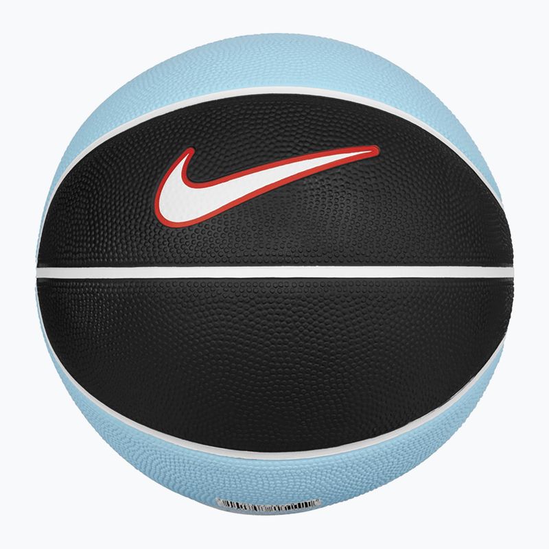 М'яч баскетбольний Nike Skills aquarius blue/university red/white/white розмір 3 4