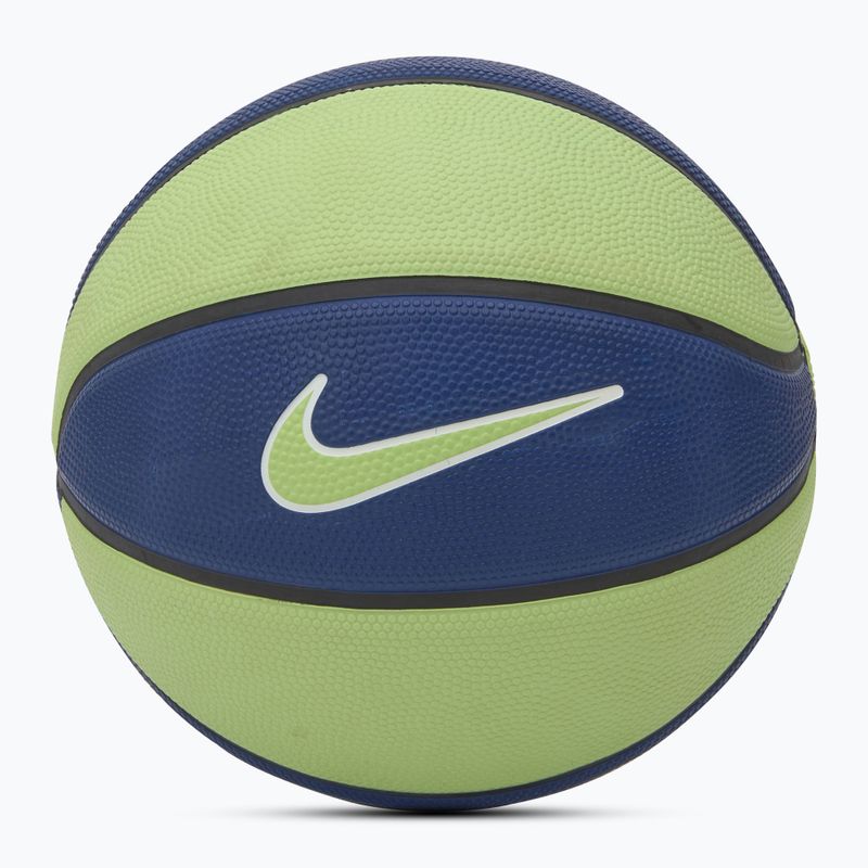 М'яч баскетбольний Nike Skills deep royal blue/vapor green/white розмір 3