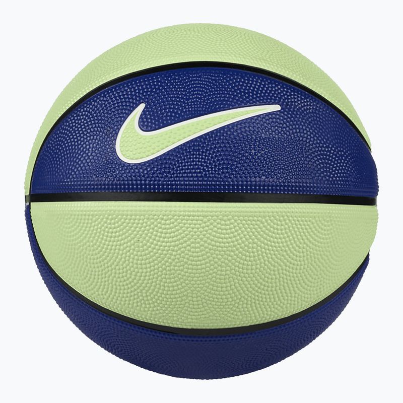М'яч баскетбольний Nike Skills deep royal blue/vapor green/white розмір 3 4