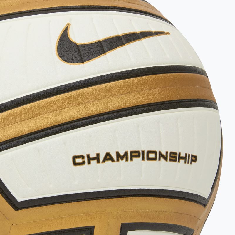 М'яч волейбольний Nike Championship Volleyball metallic gold/white/metallic gold/black розмір 5 3