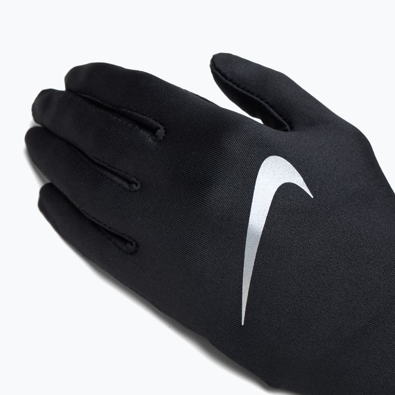 Рукавички для бігу Nike Pacer Liner RG black/silver 4