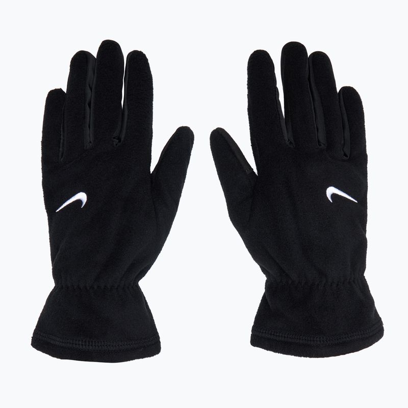 Рукавички для бігу жіночі Nike One Therma-Fit Fleece black/white 2