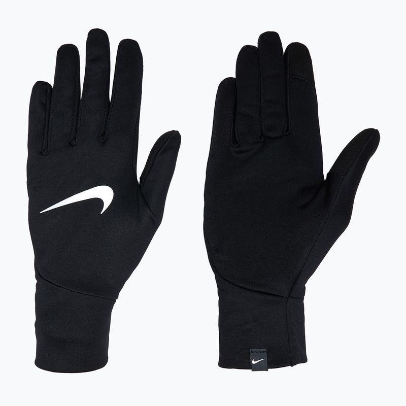 Рукавички для бігу жіночі Nike Pacer Lightweight RG black/black/silver