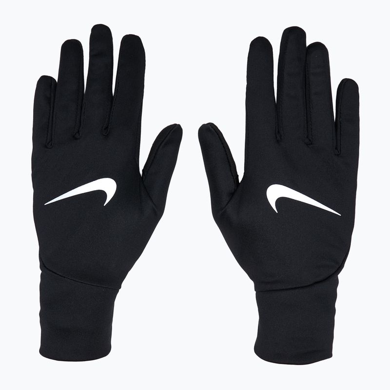 Рукавички для бігу жіночі Nike Pacer Lightweight RG black/black/silver 2