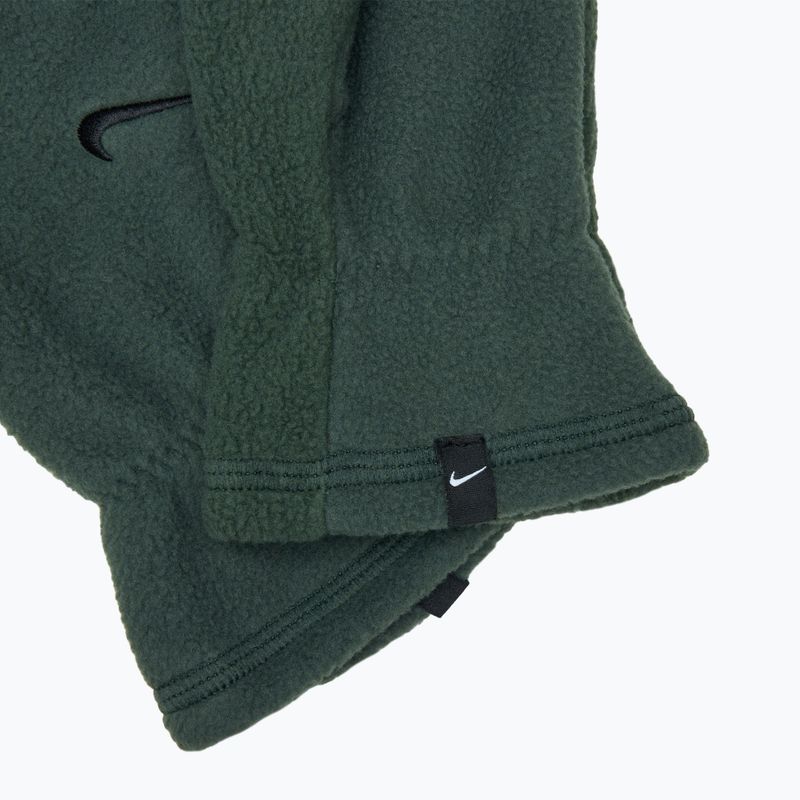 Рукавички для бігу жіночі Nike One Therma-Fit Fleece vintage green/black 6