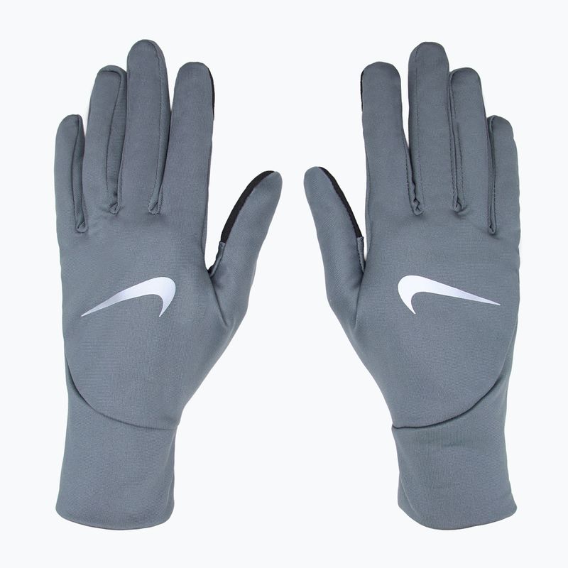 Рукавички для бігу чоловічі Nike Pacer Lightweight RG smoke grey/smoke grey/silver 2