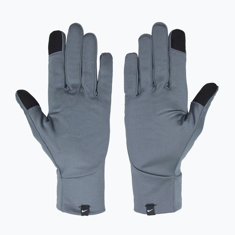 Рукавички для бігу чоловічі Nike Pacer Lightweight RG smoke grey/smoke grey/silver 3