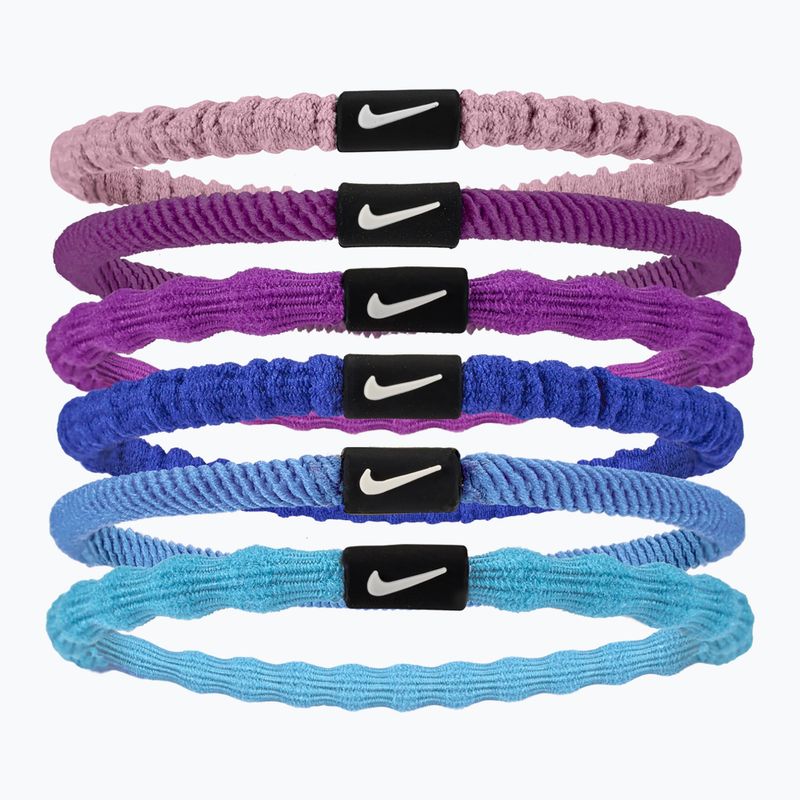 Гумки для волосся Nike Flex Hair Tie 6 шт. elemental pink/bold berry/white