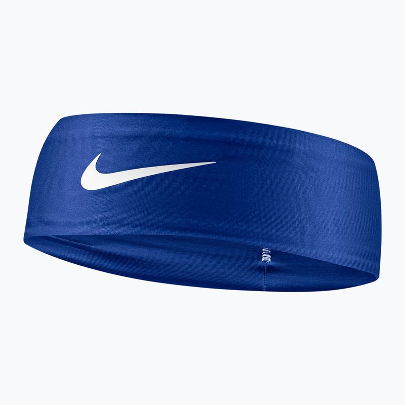 Пов'язка на голову Nike Dri-Fit Fury Classic Headband game royal/white/white