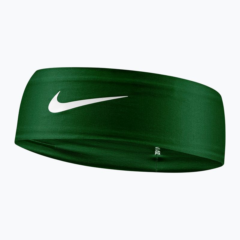 Пов'язка на голову Nike Dri-Fit Fury Classic Headband gorge green/white/white