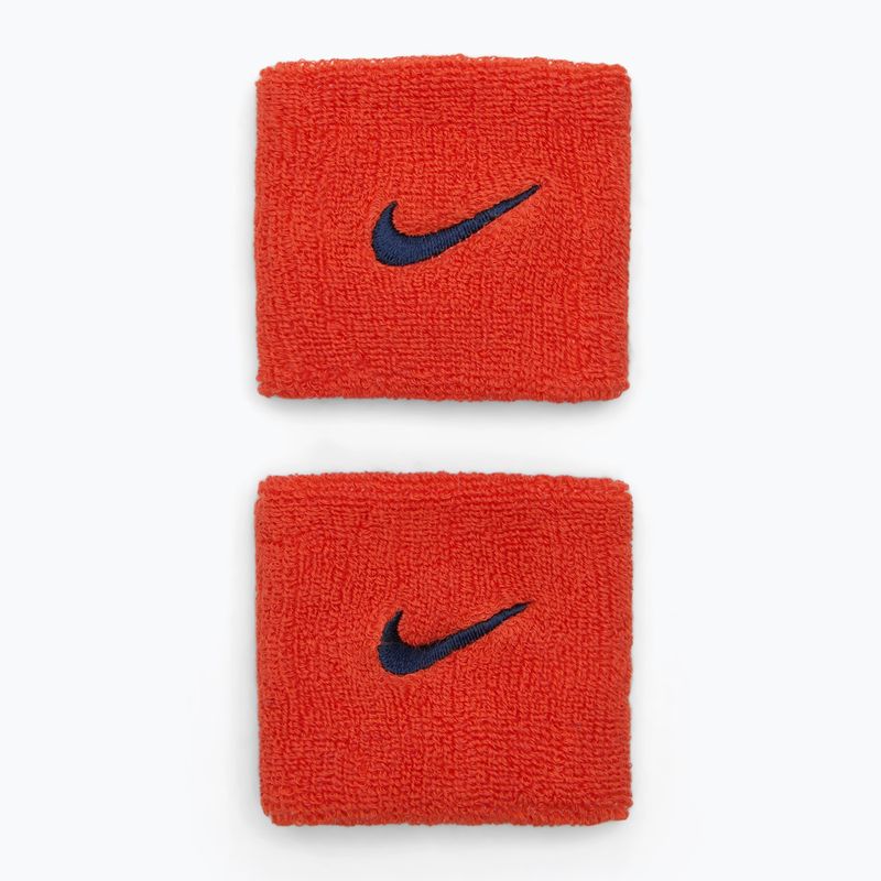 Пов'язка на голову Nike Swoosh Wristbands bright crimson/cave purple