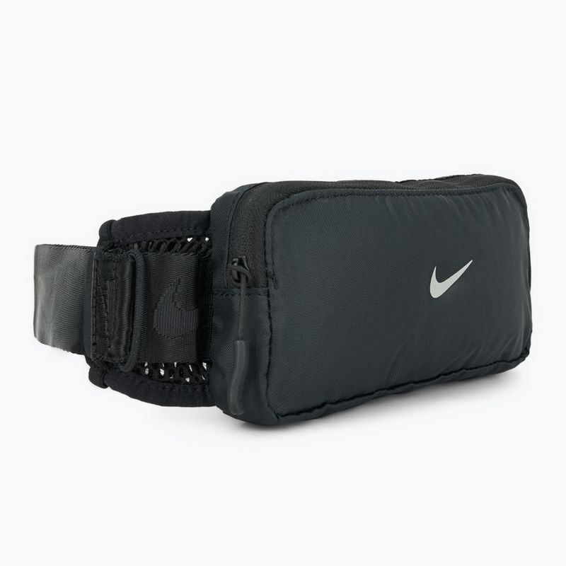 Пояс для бігу Nike Tempo black/black/silver 2