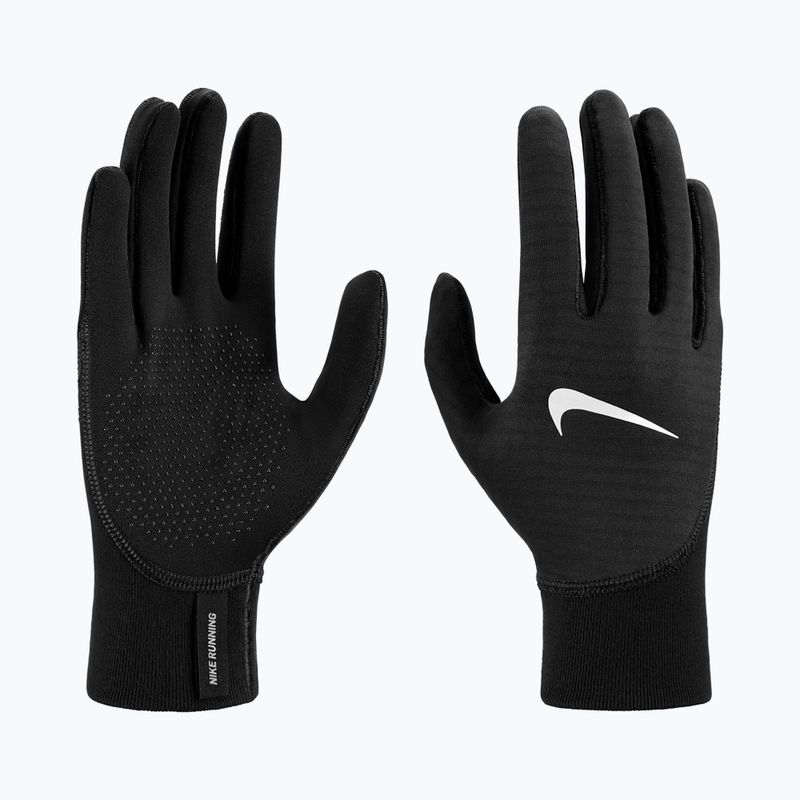 Рукавички для бігу жіночі Nike Therma-Fit Pacer Sphere Midweight RG black/black/silver