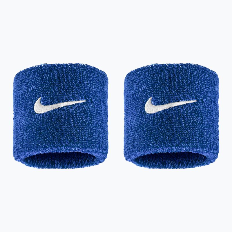 Напульсники Nike Swoosh Classic Wristbands 2 шт. game royal/white