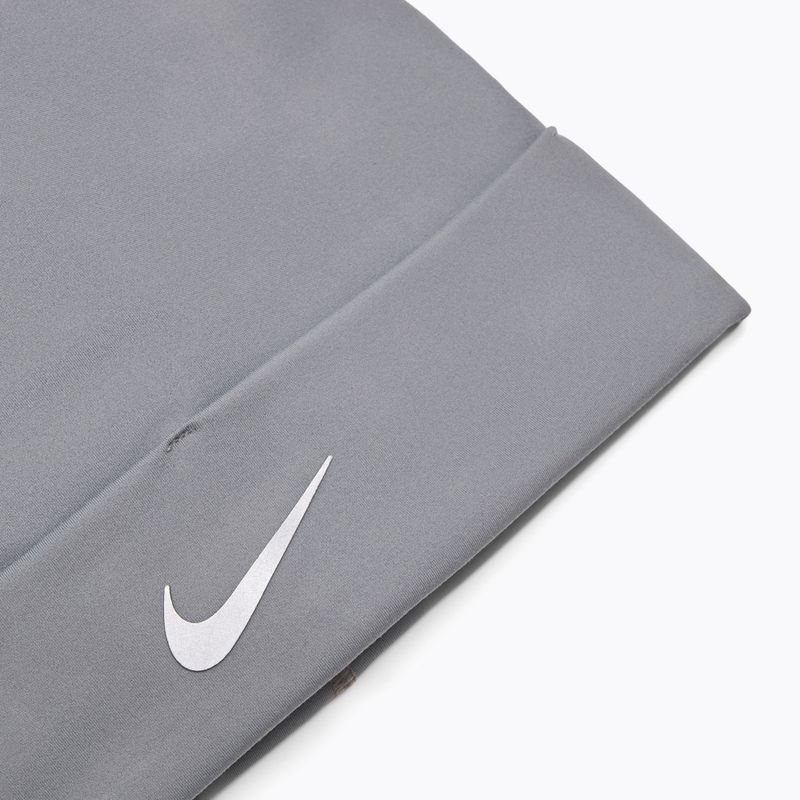 Шапка Nike Dri-Fit Peak Cuffed Beanie smoke grey/silver 2