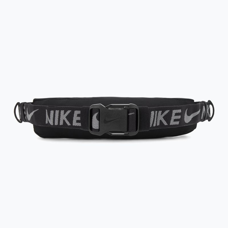 Пояс для бігу Nike Slim 4.0 black/black/silver 3