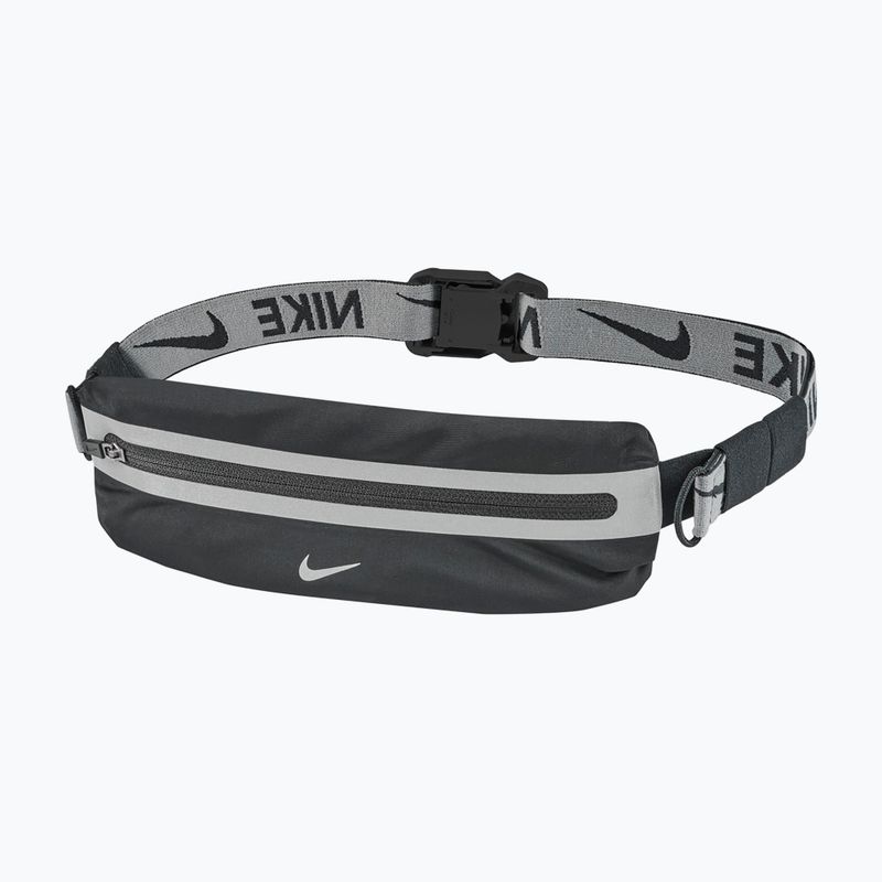 Пояс для бігу Nike Slim 4.0 black/black/silver 6