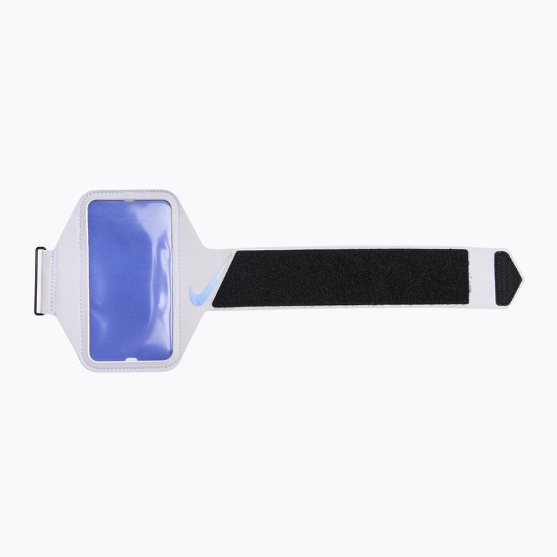 Пов'язка для телефону для бігу Nike Lean Arm Band Regular ghost/black/comet blue