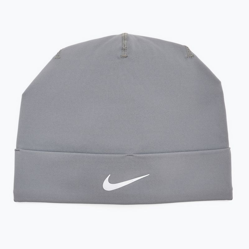 Шапка Nike Dri-Fit Peak Uncuffed Beanie smoke grey/silver