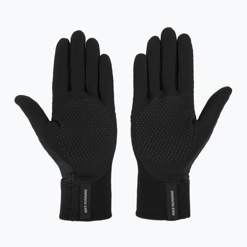 Рукавички для бігу чоловічі Nike Therma-Fit Pacer Sphere Midweight RG black/black/silver 3