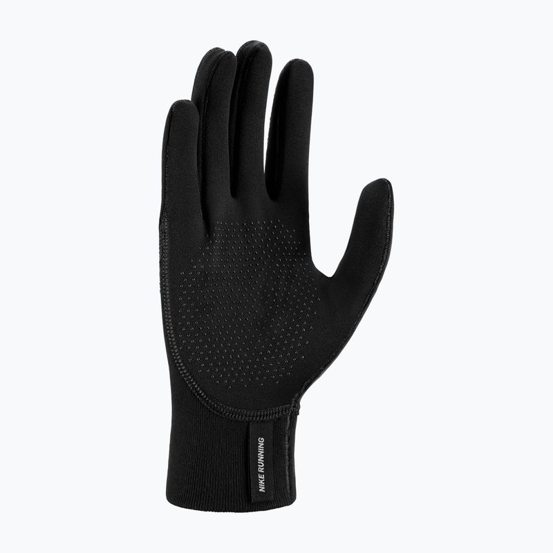 Рукавички для бігу чоловічі Nike Therma-Fit Pacer Sphere Midweight RG black/black/silver 9