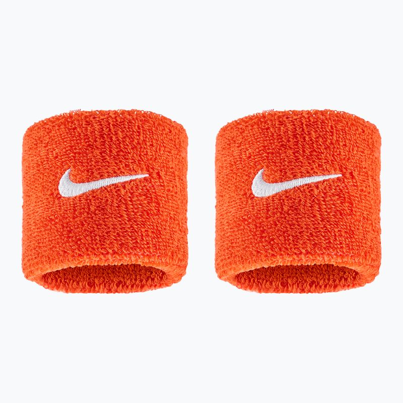 Напульсники Nike Swoosh Classic Wristbands 2 шт. team orange/white