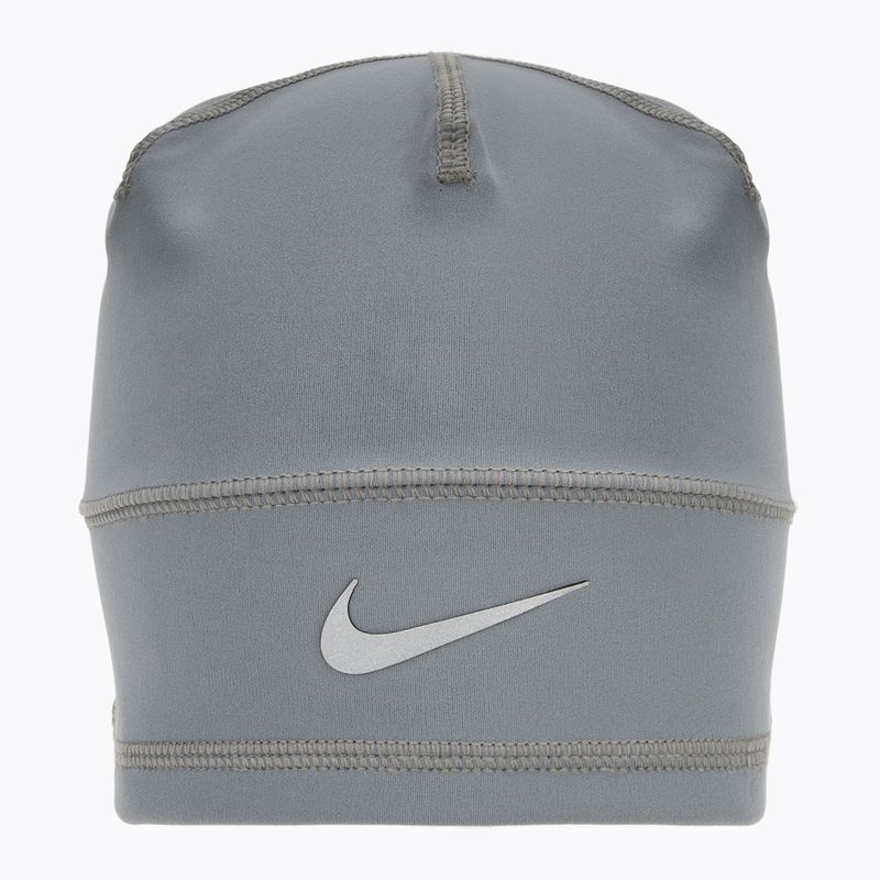 Шапка Nike Dri-Fit Terra Uncuffed Beanie smoke grey/silver