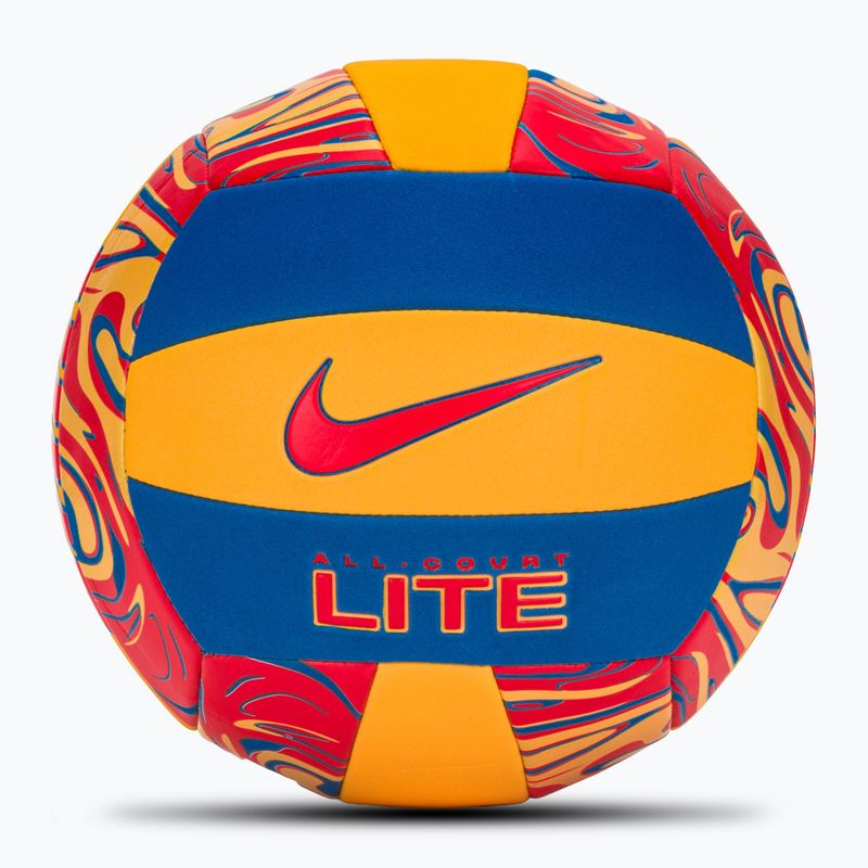 М'яч волейбольний Nike All Court Lite Volleyball laser orange/hyper royal/bright crimson розмір 5
