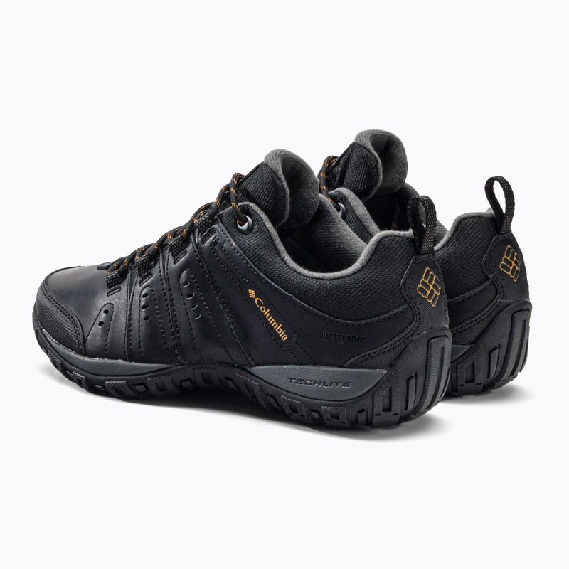 Черевики для трекінгу чоловічі Columbia Woodburn II Waterproof black/caramel 3