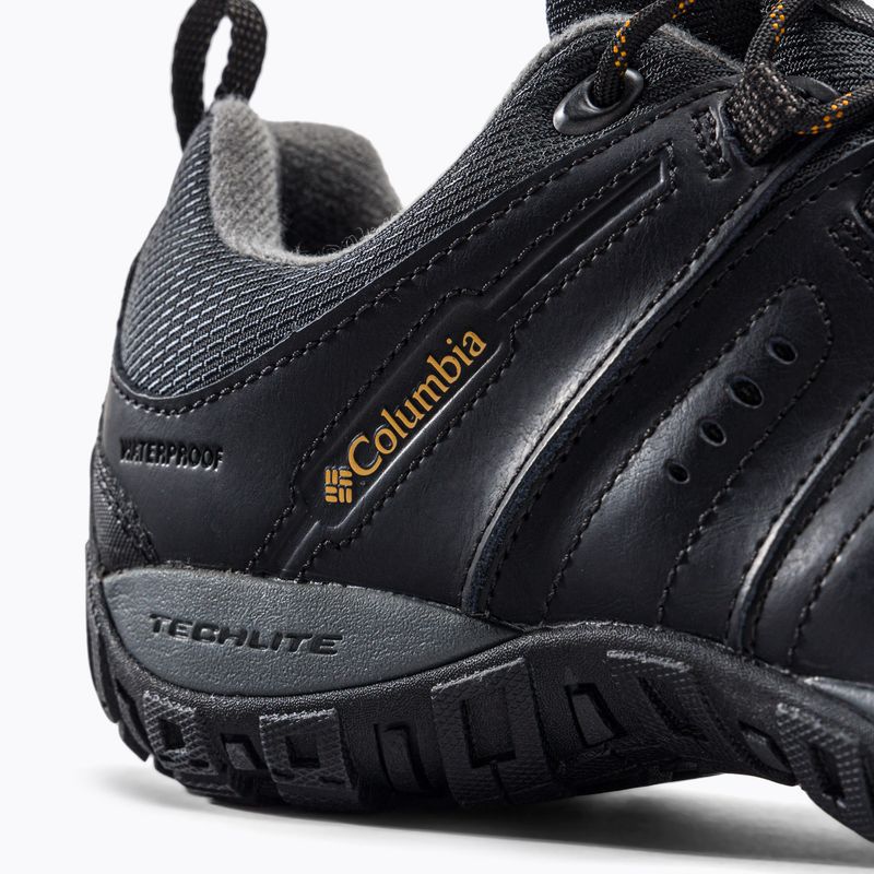 Черевики для трекінгу чоловічі Columbia Woodburn II Waterproof black/caramel 9