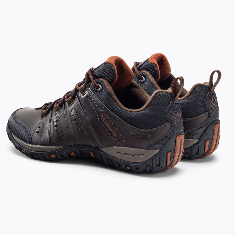 Черевики для трекінгу чоловічі Columbia Woodburn II Waterproof cordovan/cinnamon 3