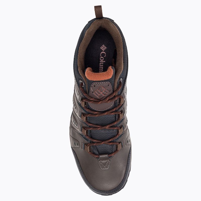 Черевики для трекінгу чоловічі Columbia Woodburn II Waterproof cordovan/cinnamon 6