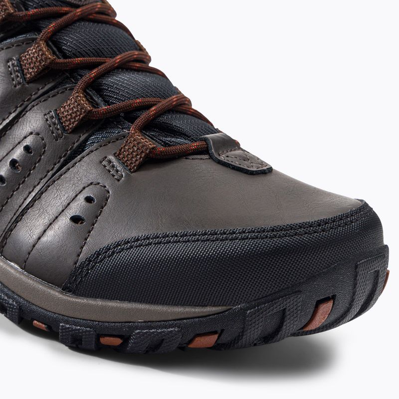 Черевики для трекінгу чоловічі Columbia Woodburn II Waterproof cordovan/cinnamon 8